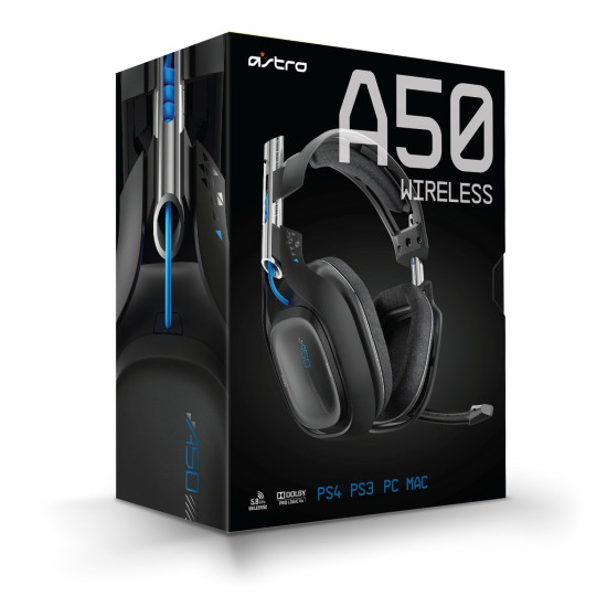 ASTRO Gaming A50 - Black | PS4 / PS3 / PC / Mac