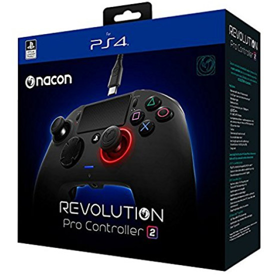 NACON Revolution PRO Controller V2 - Black - PS4 - PC