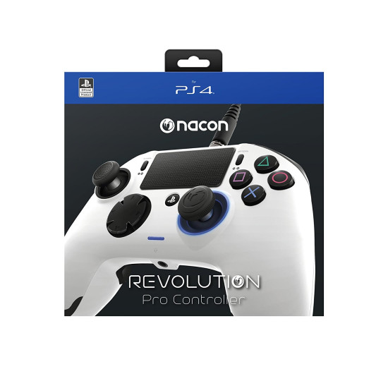 Nacon Revolution Pro Controller - White | PS4