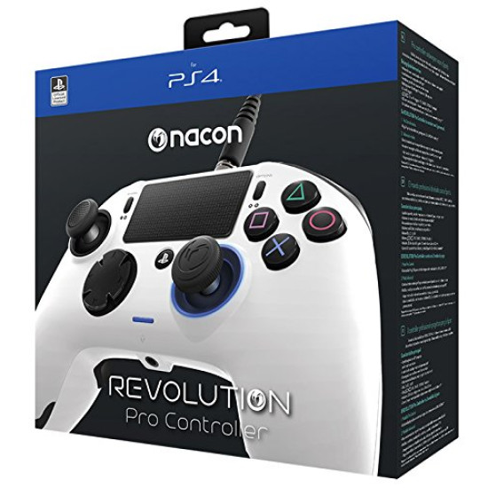 Nacon Revolution Pro Controller - White | PS4