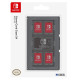 HORI Switch Game Card Case - Black - Nintendo Switch