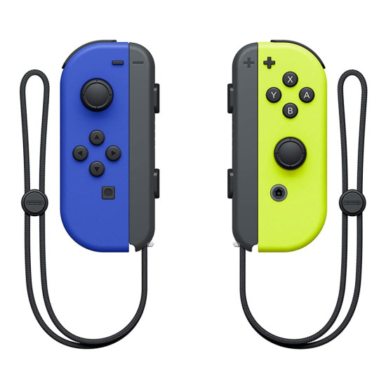 Nintendo Switch Joy-Con Controller Pair - Blue - Neon Yellow - Switch