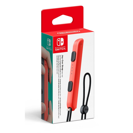 Nintendo Switch Joy-Con Controller Strap Pair - Neon Red | Switch