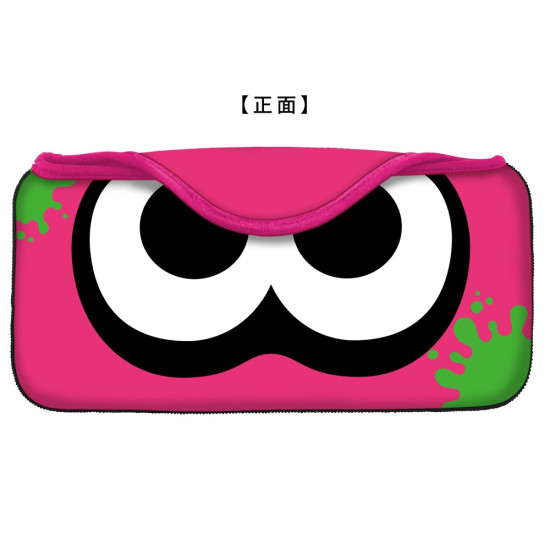 QUICK POUCH COLLECTION - Splatoon 2 - Neon Pink - Nintendo Switch