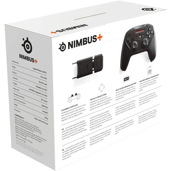 SteelSeries Nimbus Plus Wireless Gaming Controller