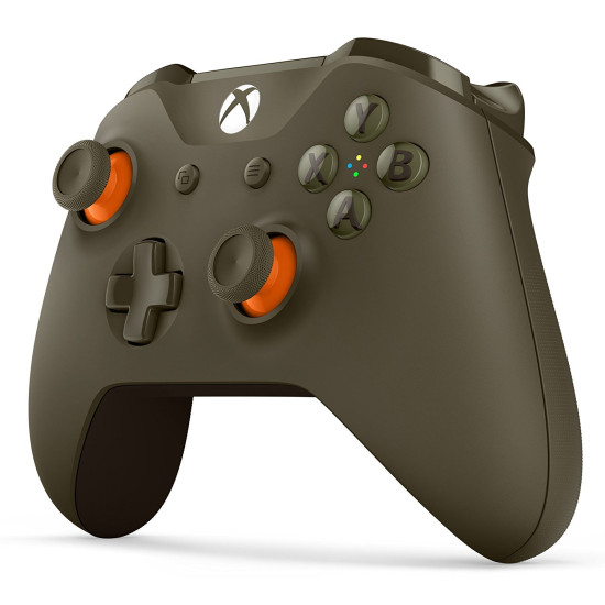 Microsoft Xbox One Wireless Controller - Green/Orange