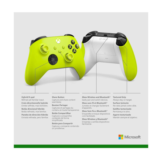 Xbox Wireless Controller - Electric Volt