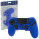 ZEDLABZ PS4 Controller Silicon Skin Protective Cover With Ribbed Handle Grip - BLUE | PS4
