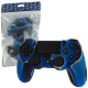 ZEDLABZ PS4 Controller Silicon Skin Protective Cover With Ribbed Handle Grip - CAMO BLUE | PS4