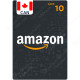 CDN$10 Canada Amazon Gift Card - Digital Code