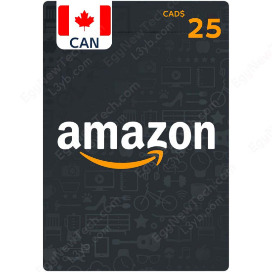 CDN$25 Canada Amazon Gift Card - Digital Code