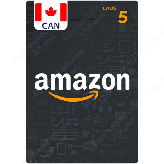 CDN$5 Canada Amazon Gift Card - Digital Code