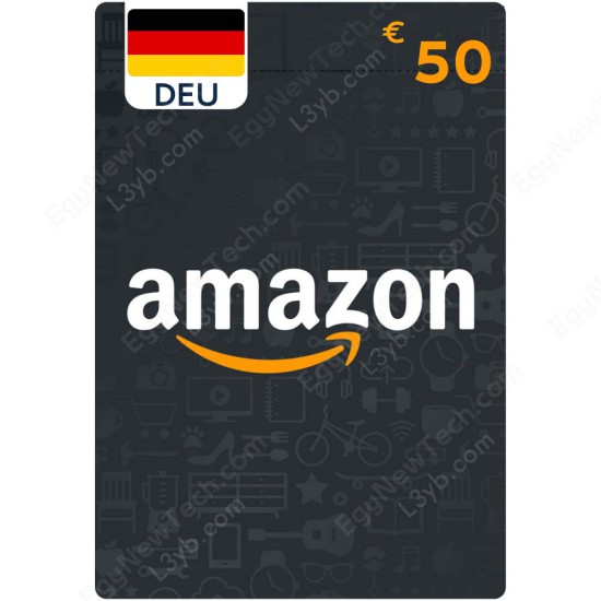Amazon Gift Card €50 Germany - Instant Digital Code Amazon Gift Card €50 Germany - Instant Digital Code front cover