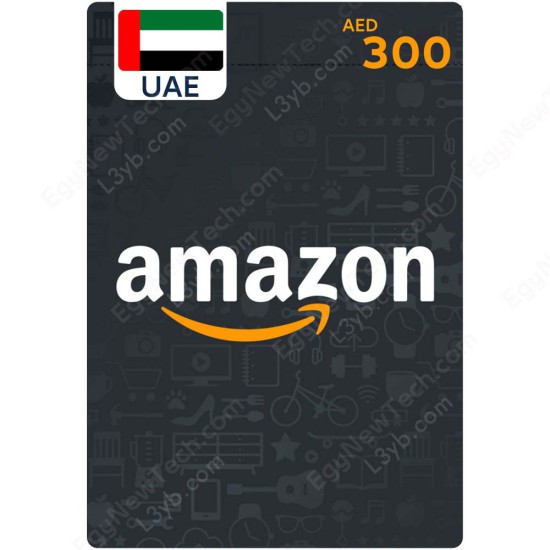 Amazon Gift Card AED300 UAE - Instant Digital Code front cover