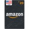 Amazon Gift Card $20 USA - Instant Digital Code