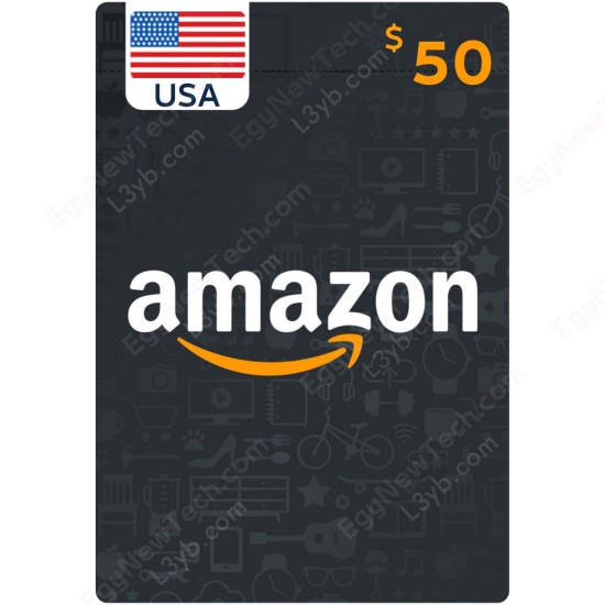Amazon Gift Card $50 USA - Instant Digital Code Amazon Gift Card $50 USA - Instant Digital Code front cover