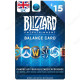 £15 Blizzard UK Gift Card - Battle.net Digital Code