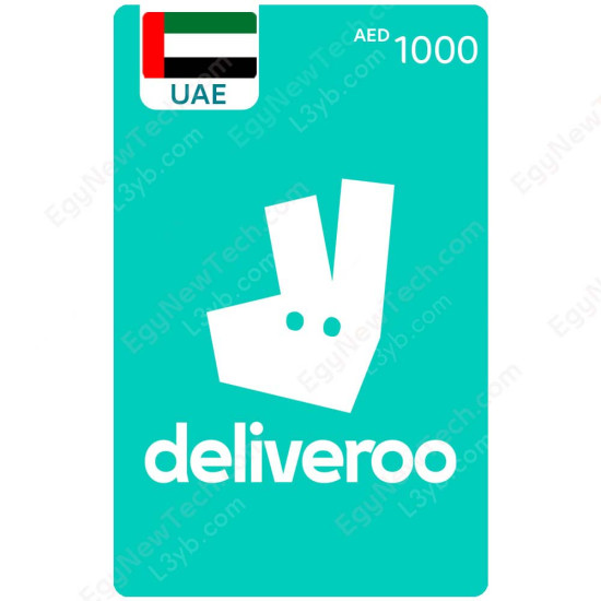 AED1000 UAE Deliveroo Gift Card - Digital Code