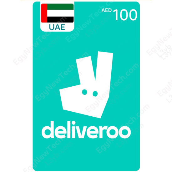 AED100 UAE Deliveroo Gift Card - Digital Code