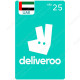 AED25 UAE Deliveroo Gift Card - Digital Code