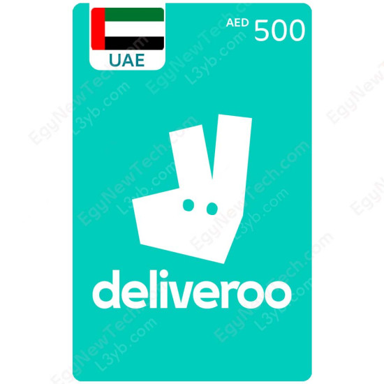 AED500 UAE Deliveroo Gift Card - Digital Code