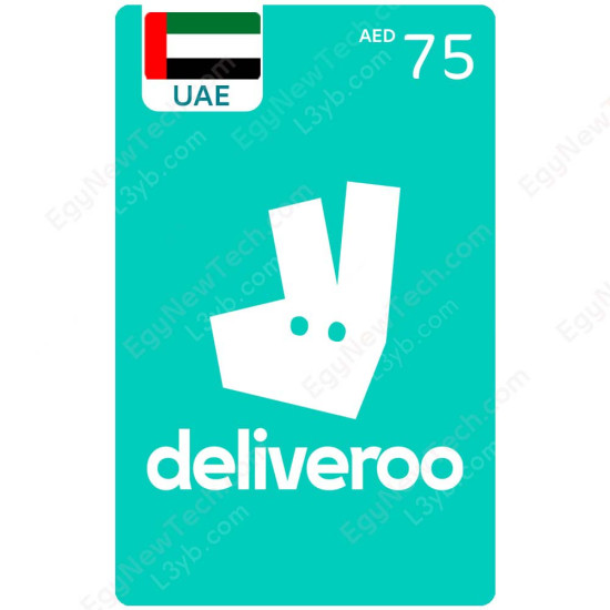 AED75 UAE Deliveroo Gift Card - Digital Code