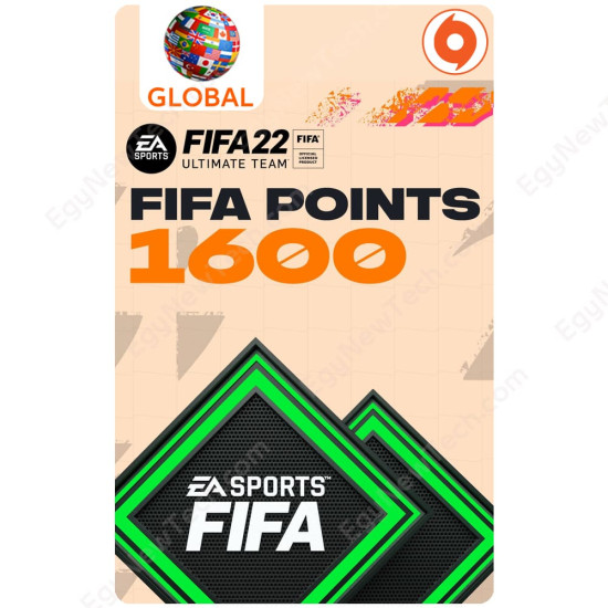 FIFA 22 Ultimate Team - 1600 FUT Points - Global - PC Origin Digital Code