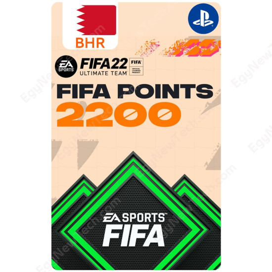 FIFA 22 Ultimate Team - 2200 Bahrain FUT Points - PlayStation - Digital Code