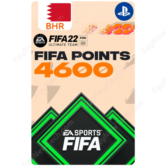 FIFA 22 Ultimate Team - 4600 Bahrain FUT Points - PlayStation - Digital Code