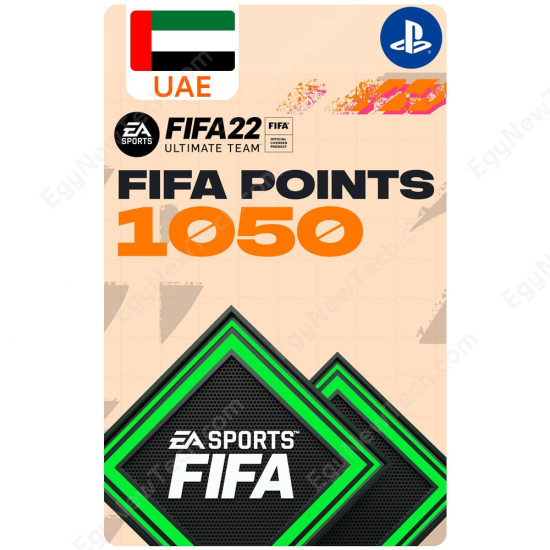 FIFA 22 Ultimate Team - 1050 UAE FUT Points - PlayStation - Digital Code