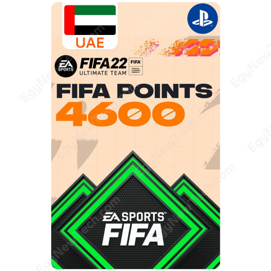FIFA 22 Ultimate Team - 4600 UAE FUT Points - PlayStation - Digital Code