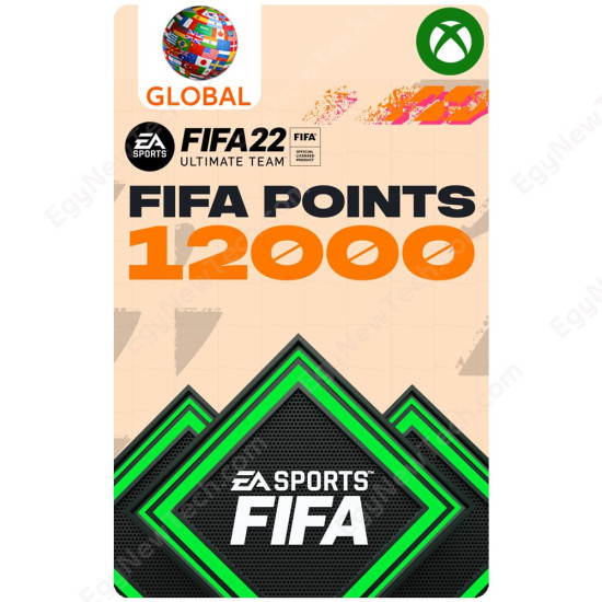 FIFA 22 Ultimate Team - 12000 Global FUT Points - XBox - Digital Code
