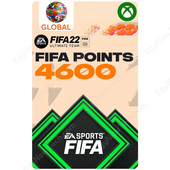 FIFA 22 Ultimate Team - 4600 Global FUT Points - XBox - Digital Code