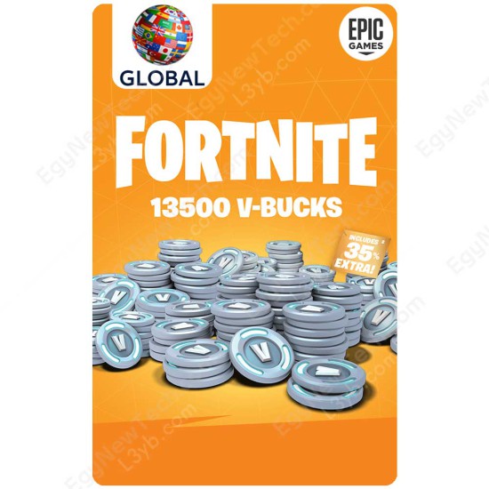 Fortnite 13,500 V-Bucks - Global - PC Epic Games - Digital Code