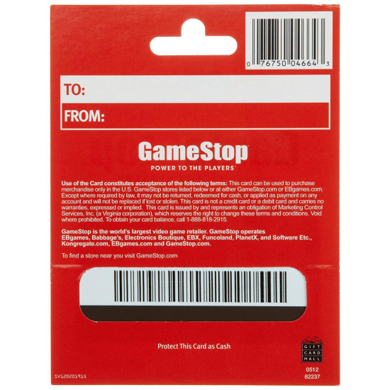 $10 USA GameStop - Digital Code