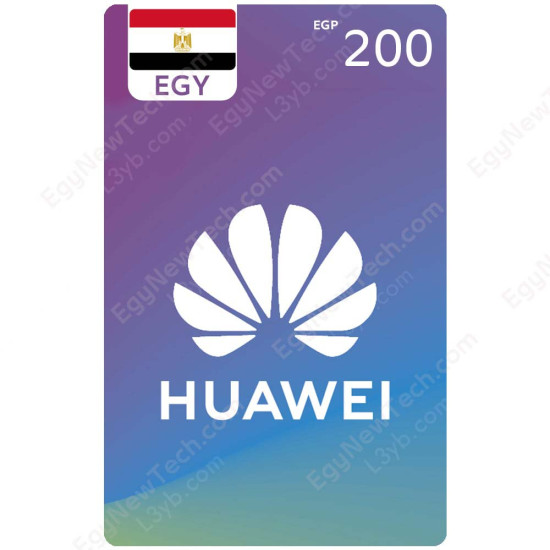 EGP 200 EGY Huawei Gift Card - Digital Code