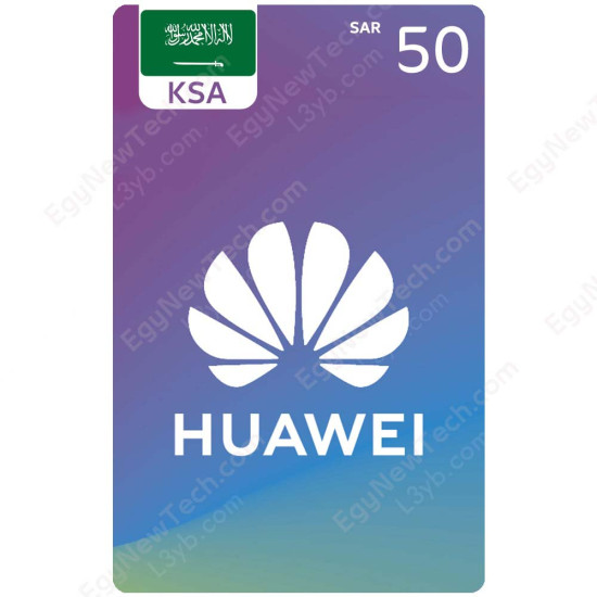 SAR 50 KSA Huawei Gift Card - Digital Code