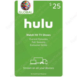 $25 Hulu - Digital Code $25 Hulu - Digital Code