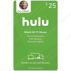 $25 Hulu - Digital Code