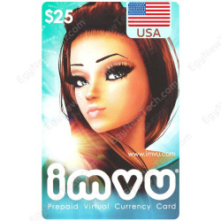 $25 USA IMVU - Digital Code $25 USA IMVU - Digital Code