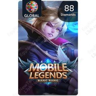 88 Diamonds Mobile Legends Bang Bang - Global - Digital Code