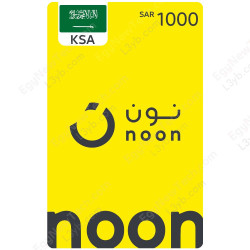 SAR1000 KSA Noon - Gift Card - Digital Code SAR1000 KSA Noon - Gift Card - Digital Code