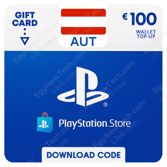 €100 Austria PlayStation Store Gift Card - Digital Code