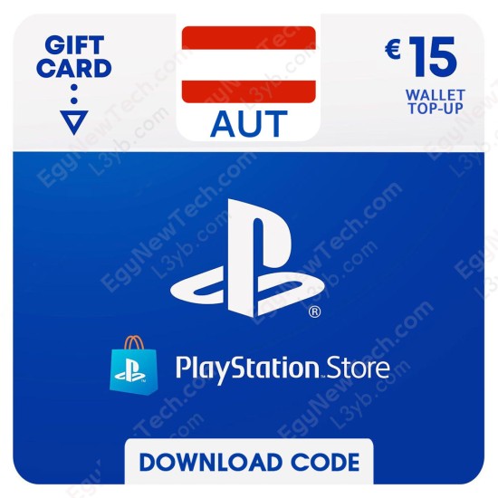 €15 Austria PlayStation Store Gift Card - Digital Code