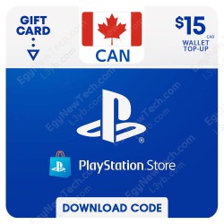 CDN$15 Canada PlayStation Store Gift Card - Digital Code