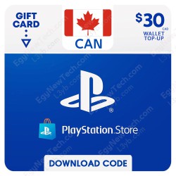 PlayStation Store Gift Card CDN$30 Canada - Instant Digital Code