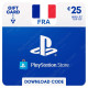 €25 France PlayStation Store Gift Card - Digital Code