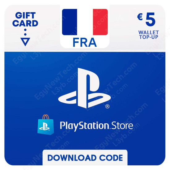 €5 France PlayStation Store Gift Card - Digital Code