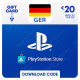 €20 Germany PlayStation Store Gift Card - Digital Code