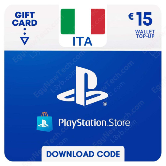 €15 Italy PlayStation Store Gift Card - Digital Code